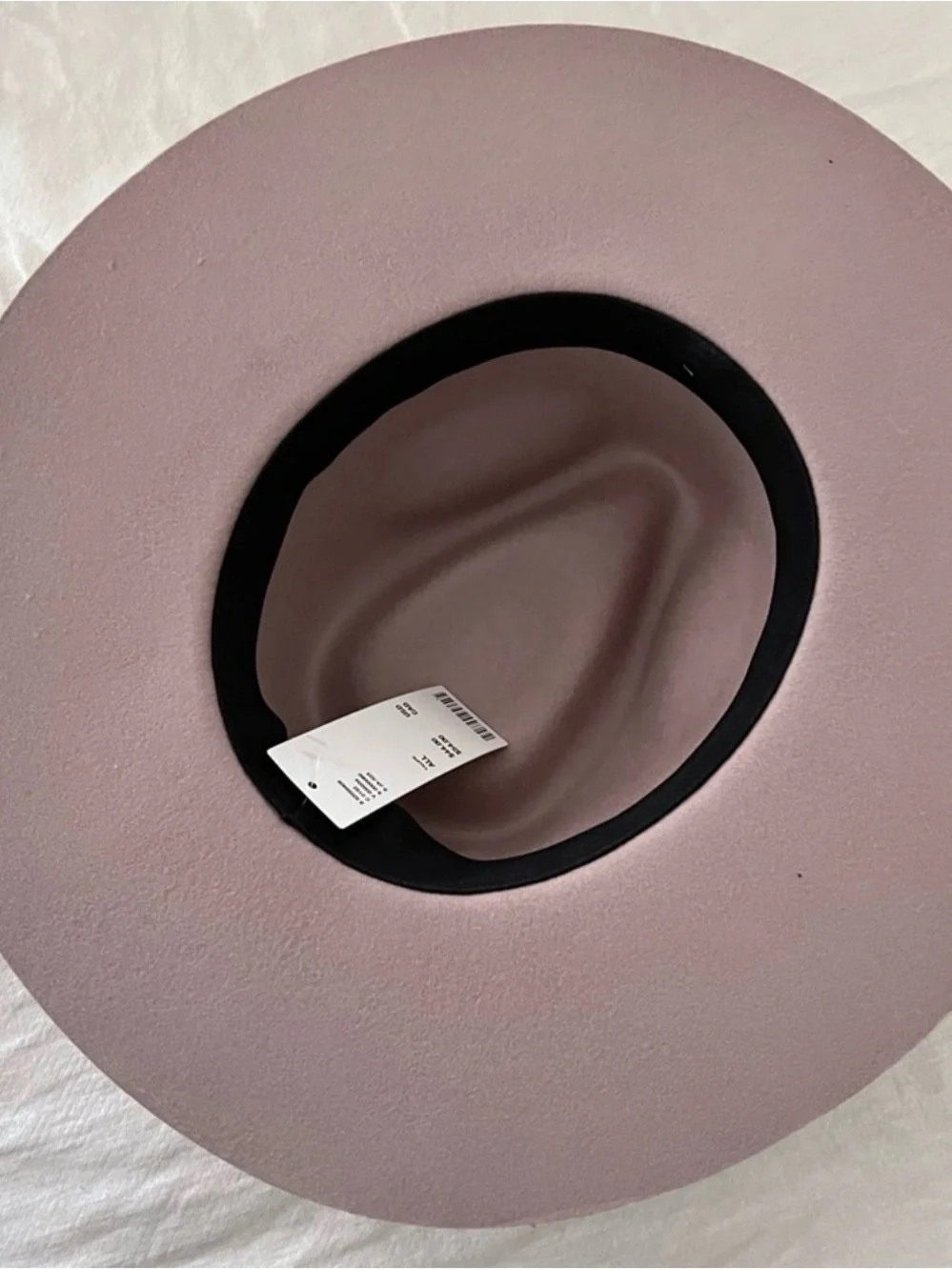 Urban Outfitters Women's Wide Brim Felt Hat - Dusty Mauve